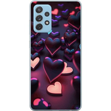 Yhteensopiva Puhelinkuori Samsung Samsung Galaxy A52 5G KeskiyönSydämet