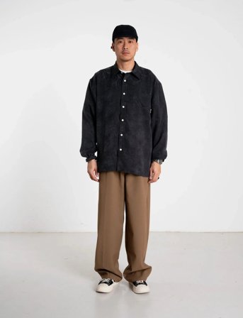 Woodbird Wbbuzo Paisley Shirt - Black - M