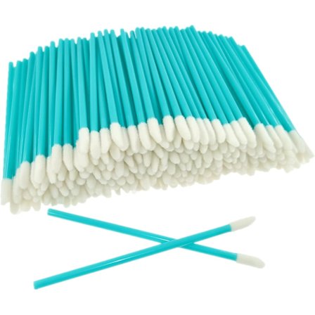 Huuliharjat, 200 mustaa huuliharjaa, meikkisiveltimet, huulikiillon levittimet, levitystyökalut, meikki- ja kauneustyökalusarja.