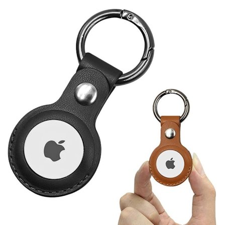 2-Pack AirTag Shell / Deksel med nøkkelring - Velg farge! MultiColo