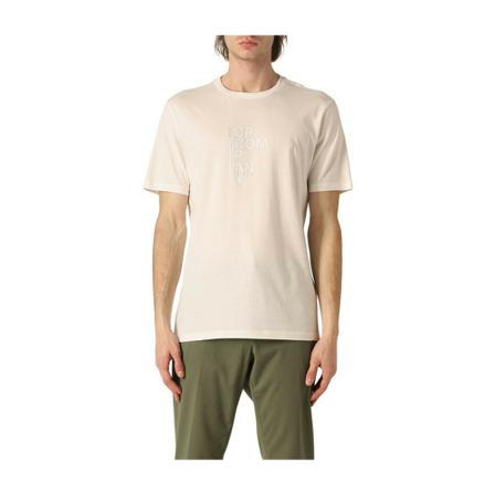 C.p. Company, Mercerized Jersey Saylor T-Shirt Wit, Heren, Maat:S