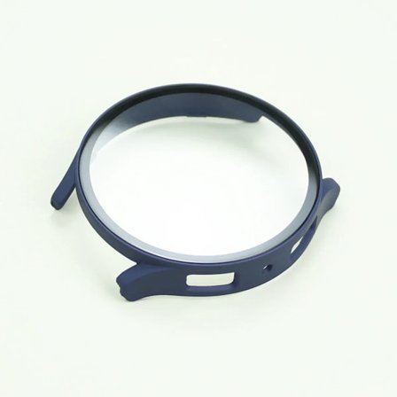 Härdat glas + Skal för Samsung Galaxy Watch 7/6/5/4 skydd 44mm 40mm Full PC stötfångare skärmskydd Galaxy Watch FE Tillbehör