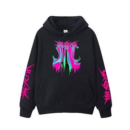 Stray Kids Rock Star Album Hoodie Dame Herre Langærmede Toppe Fans Hoodie Gave Sort 6 Sort
