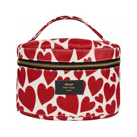 Wouf Beautyboks XL Rød, Dame Toilettasker, Størrelse: ONE Size