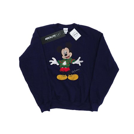 Disney Dam/Dam Mickey Mouse Jultröja Sweatshirt X