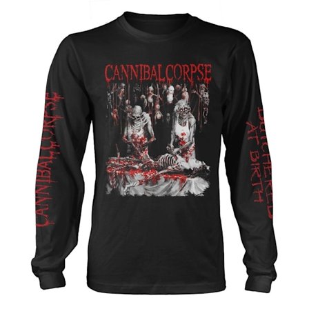 Cannibal Corpse Unisex Vuxen Butchered At Birth Långärmad T-shirt