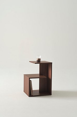 Jotex - Sidobord 34x40 Cm MDF - Melamin Valnöt CALI - Köp Sidobord & småbord hos Jotex