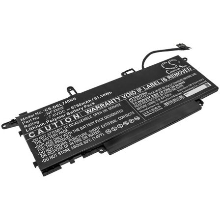 Batteri til bærbar PC for DELL Latitude 7310 2-i-1, Latitude 7400 2-i-1 og andre.