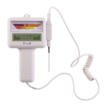 Automatisk klor tester PH-måler Digital vandanalysator specielt til swimmingpool spa akvarium