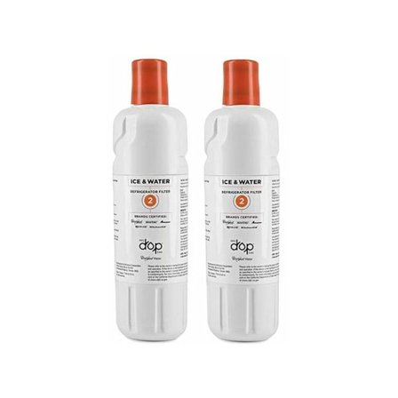 2-pak Everydrop af Whirlpool Is- og Vandfilter 2 til Køleskab