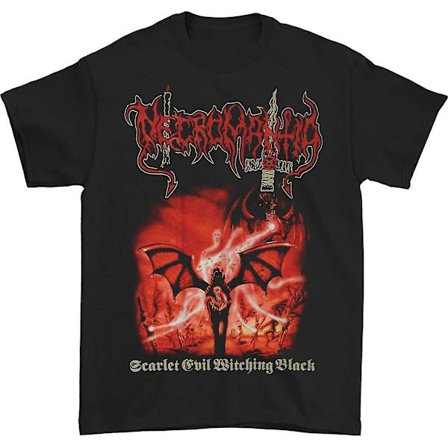 Necromantia Scarlet Evil Witching Black T-shirt