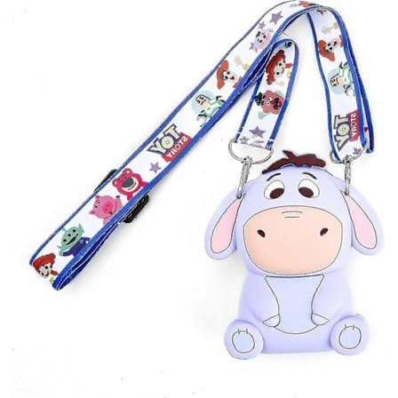 Nalle Puh Åsna Ior Nyckelband Plånbok Cosplay Crossbody Väska Åsna Myntväska Plånbok Myntfodral Ior Presenter Till Barn Flickor Wa-eeyore -