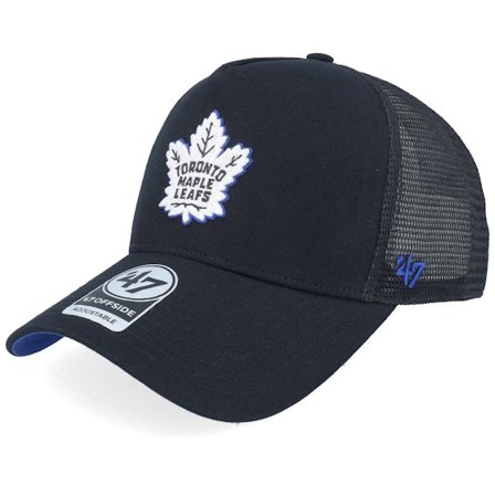 47 Brand - Toronto Maple Leafs NHL 47 Offside Black A-frame Trucker Trucker Black Cap - NHL @ Hatstore