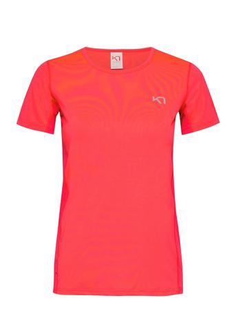 Nora Tee T-shirt Top Rød Kari Traa