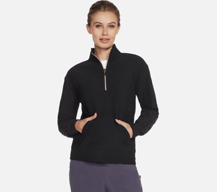 Skechers, GO LUXE Rib 1/4 Zip, Naiset
