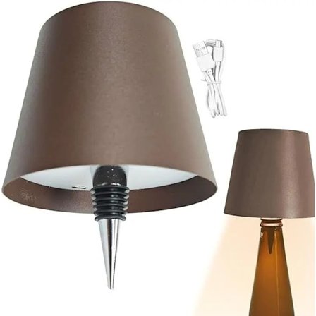 Trådløs Flaskelampe, RGB LED Flaskelys