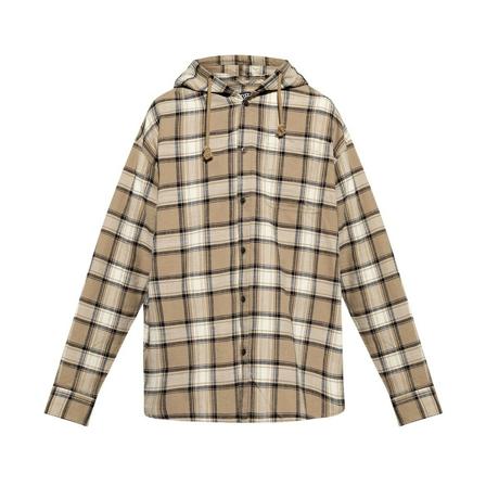 Diesel, Casual Shirts Beige, Heren, Maat:S