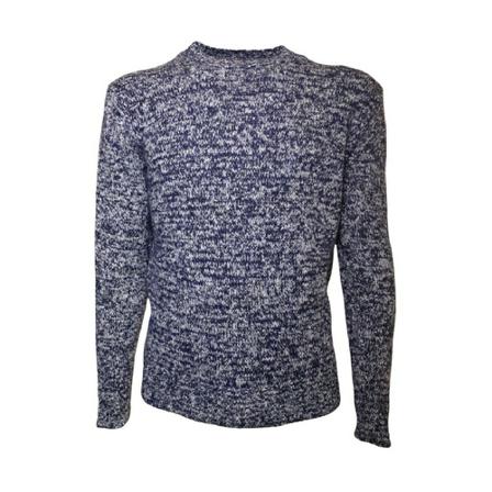 Kangra, Round-neck Knitwear Blauw, Heren, Maat:L