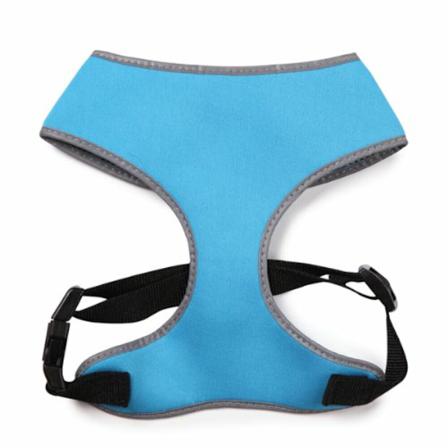 Reflective Neoprene Hundsele - Blue Bird - Large - Hurtta, Julius-k9, Fuzzyard, Flexi, Ruffwear, Petstudio, Casual Canine, Dog is Good mm. på 
