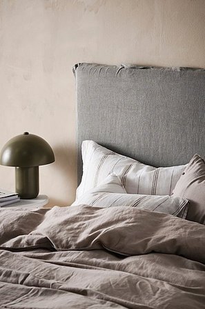 Jotex - Sengegavl 120 Cm Mørkegrå - PALMA - Køb Sengegavle hos Jotex