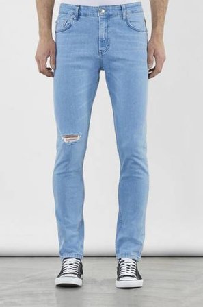 Just Junkies Jeans Sicko Blå - w34 - Kläder | Jeans | Slim fit jeans - 1107331-01-3134