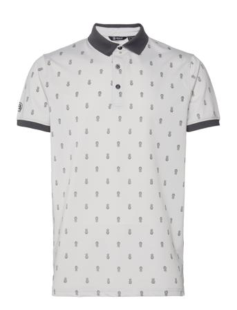 Mens Dower Polo Polos Short-sleeved Monivärinen/Kuvioitu Abacus