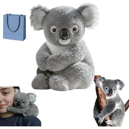 Tunnetukikarhu - Erittäin pehmeä Koala, joka Jäljittelee Oikeita Halauksia