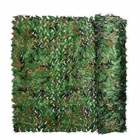 4m*6m Camo Nät Jakt/skytte Kamouflage Göm Army Camping Skogsnät Ukab Army Green 2m x 3m