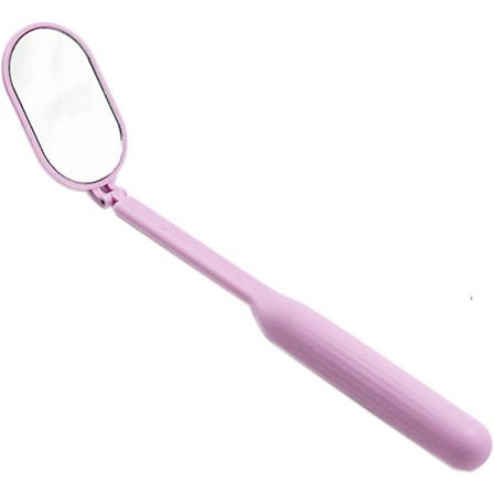 Ögonfransförlängningsspegel Lash Mirror Justerbar hopfällbar inspektionsspegel False Lash Extensions Tillbehör rosa