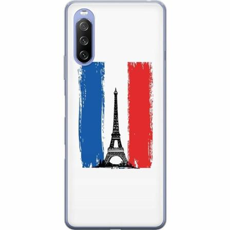 Sony Xperia 10 Iii Lite Genomskinligt Skal Frankrike