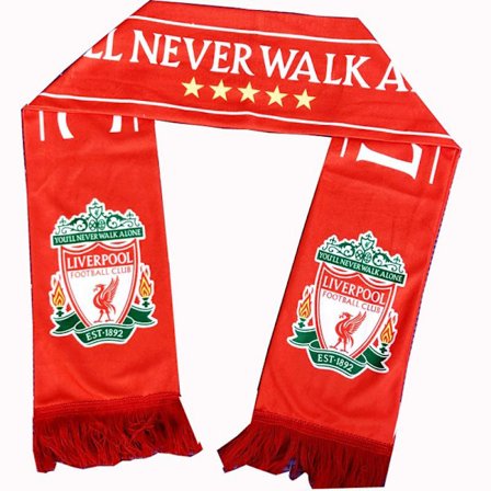 Mub- Fans Halsduk Fotballfans Høst og Vinter Jubel Håndviftande Halsdukar Liverpool All Red