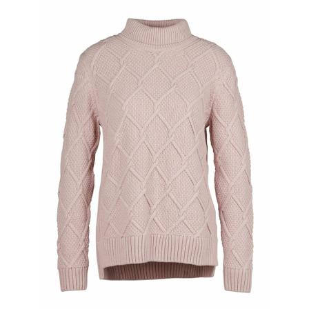 Barbour Turtlenecks Pink, Dame Rullekraver