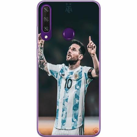 Huawei Y6p Genomskinligt Skal Messi