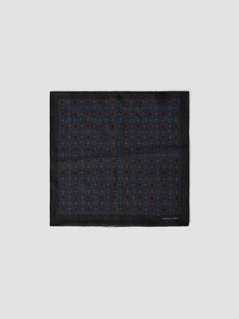 MATCH - Vito ulltørkle - Mario Conti - Str. ONESIZE - Herre - Tilbehør - Blå - 100% ull-merino