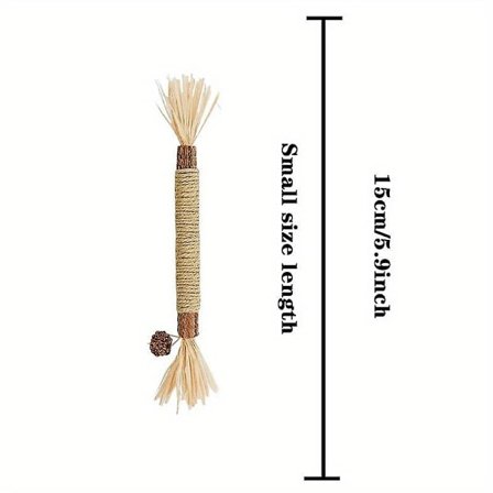 Kombinationen av insektsgallfruktstjälk och träpolygonumstjälk gnagar nya kattleksaker: Slipa tänder, rengöra tänder, ta bort tandsten, uppfriskande