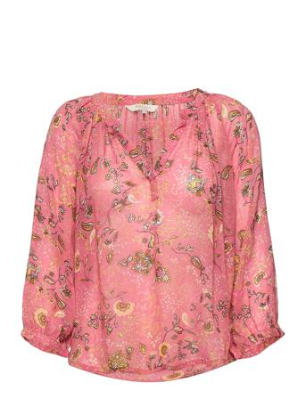 Erdonaepw Bl Blus Långärmad Rosa Part Two