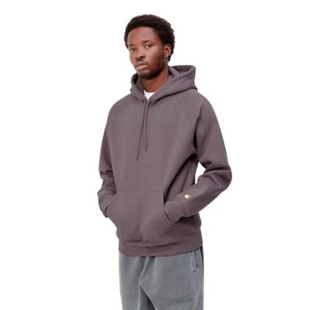 Carhartt Wip, Hoodies Paars, Heren, Maat:M,polyester