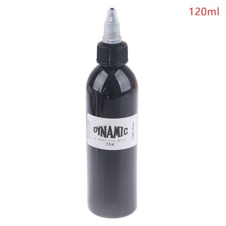 120 ml Svart Set Pigmentflaska Permanent Makeup 60ML