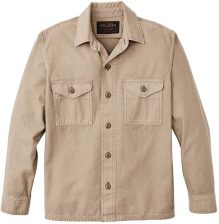 Filson M's Field Jac-Shirt Gray Khaki