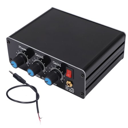 QRM Eliminator Signal Canceller Justerbar PTT-kontroll för 130 MHz HF-band