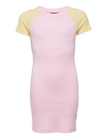Nlfdida Ss Dress Dresses & Skirts Dresses Casual Dresses Short-sleeved Casual Dresses Rosa LMTD