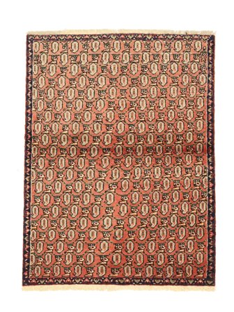 Tapis D'orient Hamadan 89X118 Marron/Noir (Laine, Perse)