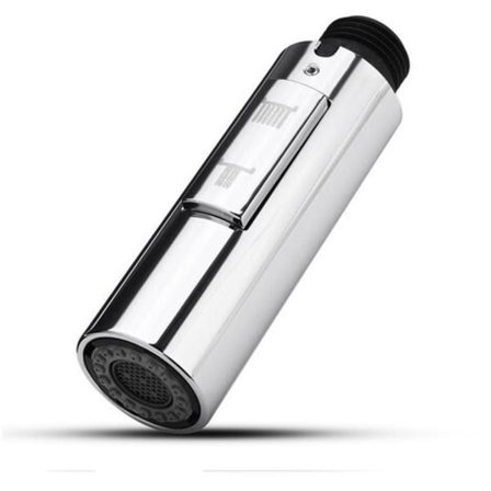 1/2 hode kjøkkenkran, kran spray erstatningsdel, sprayinnstillinger dusjhode for baderom kjøkken blandebatteri, krom finish