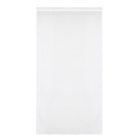 VOSAREA 100X200 cm Linned Gardin Halvgardin Panel Voile Gardin Vindue Gardin Soveværelse Stue (Hvid) som vist på billedet)