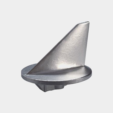 Anode en zinc Tecnoseal 31640 / 41107-ZW1-003-ZA, pour moteurs hors-bord / embases, compatible Mercury 40-250 ch & Mercruiser Alpha, 7/16", Ø90 mm