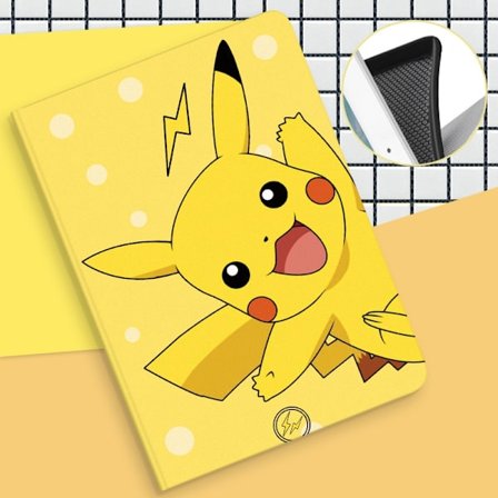Stilrent skal för iPad Air 6/Air 7 13" Glad Pikachu Silikon