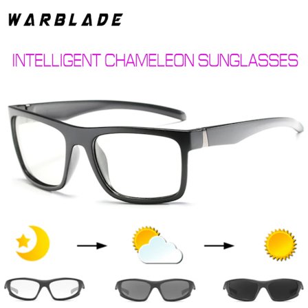 Fotokromatiska Polariserade Solglasögon Män Bilkörning Glasögon Solglasögon Glasögon Lunettes De Soleil Pour Hommes Shades