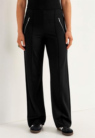 Cellbes of Sweden - Vid byxa i Punto di Roma-trikå Lisa - svart - för damer - 62/64