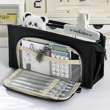 Penalhus Pen Taske SORT