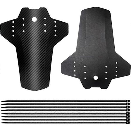 1 Set Mountainbike Stänkskärm Fram och Bak Praktisk Cykelstänkskärm